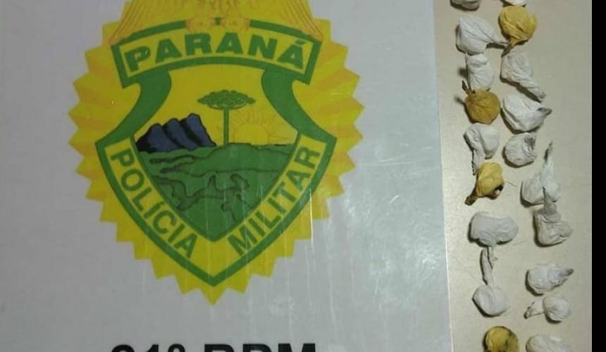 Casal é preso por tráfico de drogas em Nova Prata do Iguaçu