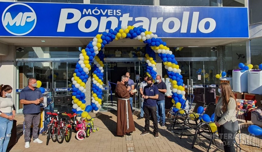 Inaugurou hoje em Capitão, a 31°unidade da Loja Pontarollo
