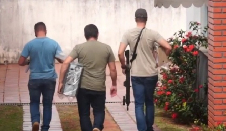 Operação Gaeco: material apreendido em Boa Vista da Aparecida chega a Cascavel