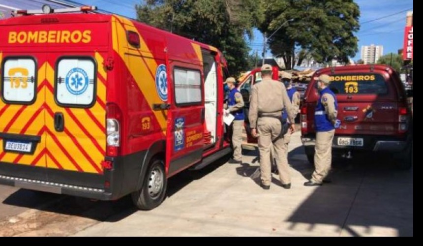 Homem é socorrido após ser esfaqueado em Cascavel