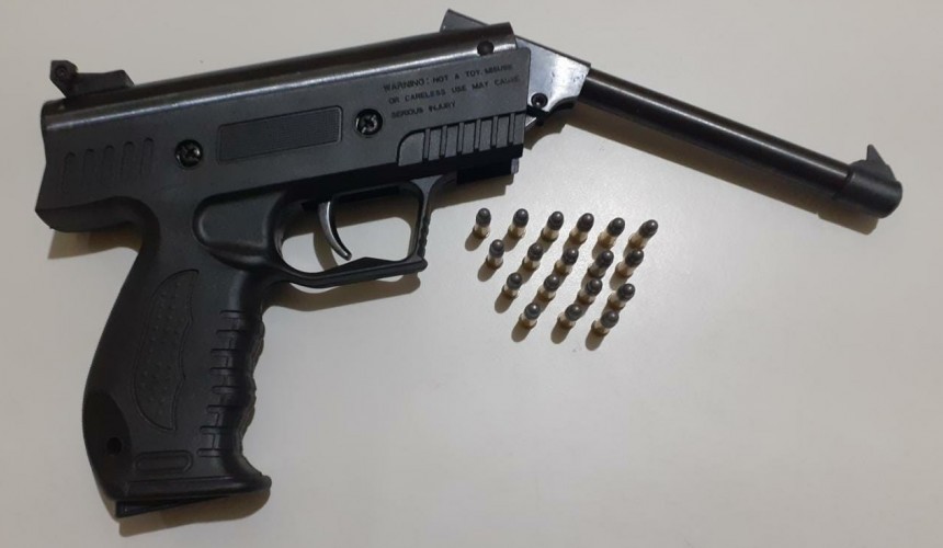 Arma de fogo é apreendida em Boa Vista da Aparecida durante operação do Exército