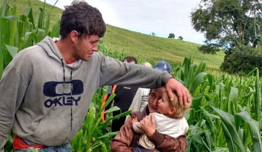 Criança que estava desaparecida foi encontrada com vida em Francisco Beltrão