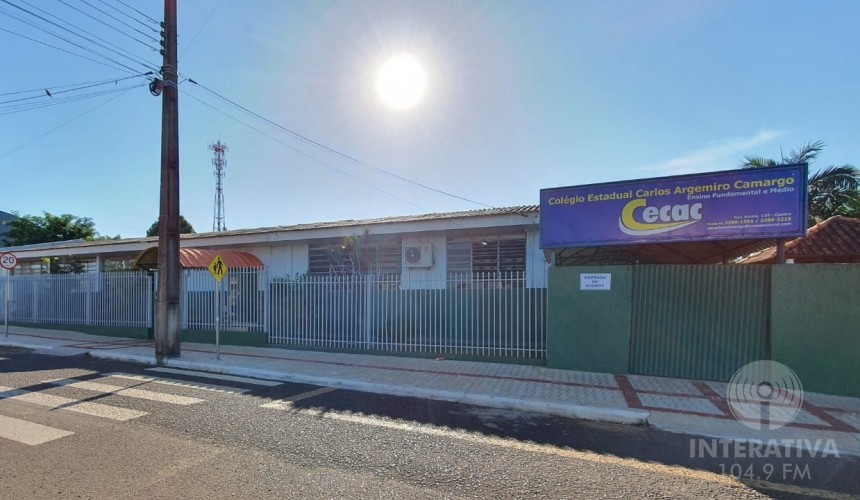 Colégio Carlos Argemiro Camargo retornará atividades presenciais na próxima segunda (24) de forma parcial
