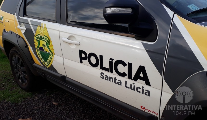 Homem é preso após danificar estabelecimento e agredir ex-mulher em Santa Lúcia