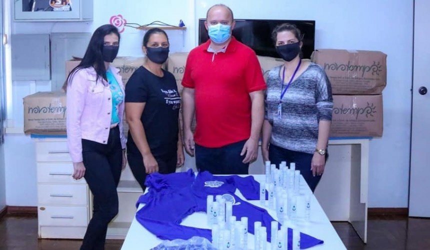 Assistência Social de Capitão recebe 200 unidades de agasalhos e álcool em gel através do PROVOPAR