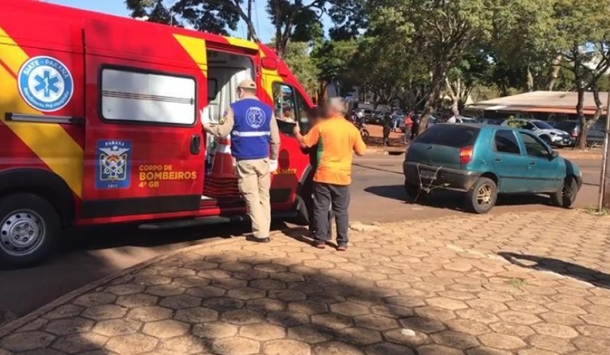 Briga de trânsito termina com uma pessoa esfaqueada em Cascavel