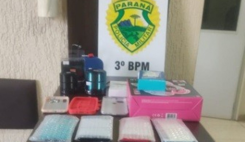 Casal positivado com Covid-19 pratica assalto e acaba preso