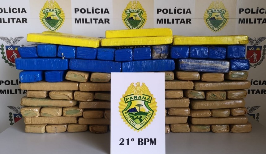 Casal com bebê de apenas 40 dias é preso transportando maconha em Realeza