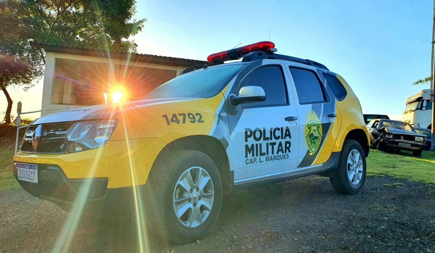 Homem é preso por ameaçar ex-mulher com faca em Capitão