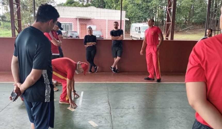 Encerrou hoje a etapa de testes práticos dos candidatos a agente da Defesa Civil de Capitão