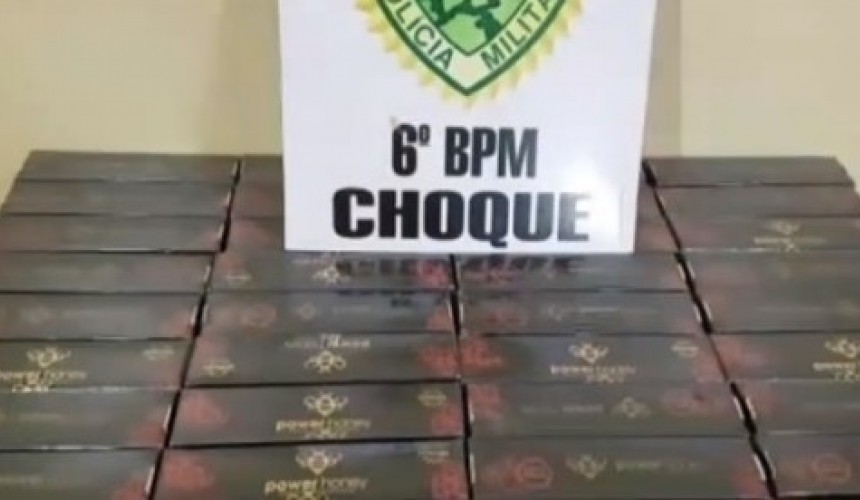 Mulher é detida transportando mais de 100 unidades de ‘Mel do Amor’ em Cascavel