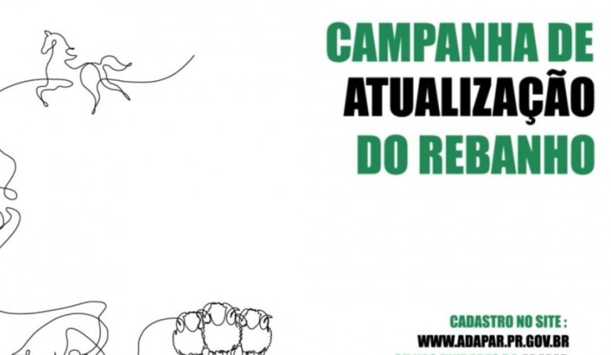 Com prazo final no dia 30 de junho, apenas 40% dos produtores de Capitão atualizaram seus rebanhos