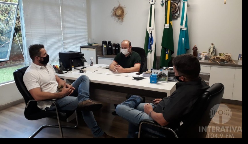 Segurança Pública: Prefeito de Capitão recebe Delegado da Polícia Federal