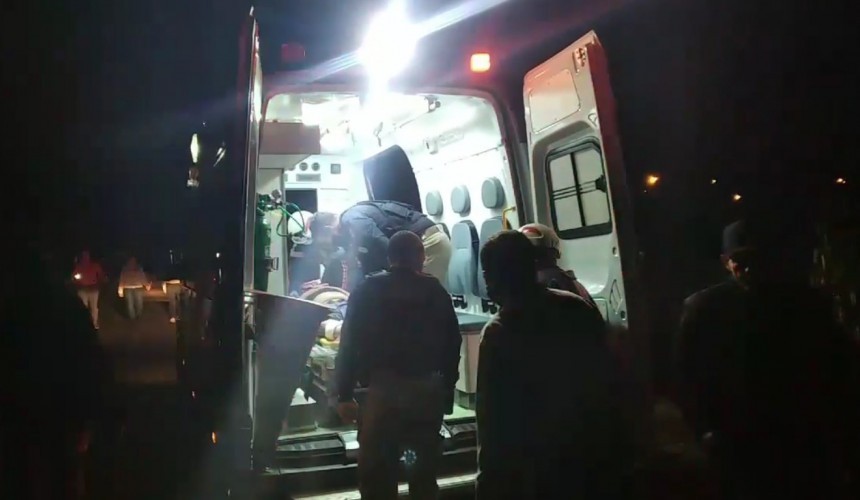 Condutor fica preso as ferragens após acidente na BR-163 em Santa Lúcia