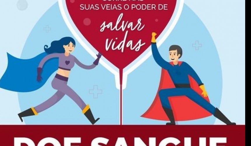 Dia Mundial da Doação de Sangue: Capitão conta com transporte periódico para doadores