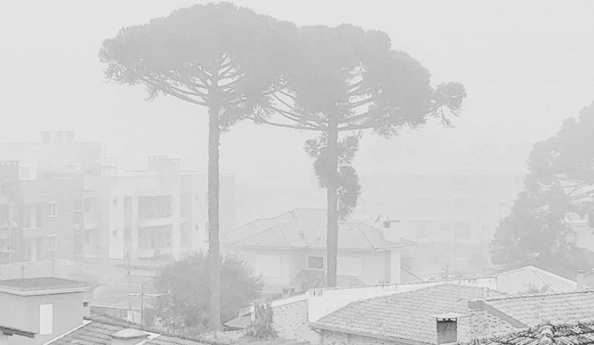 Simepar prevê inverno gelado e seco, com muito nevoeiro e alguns veranicos