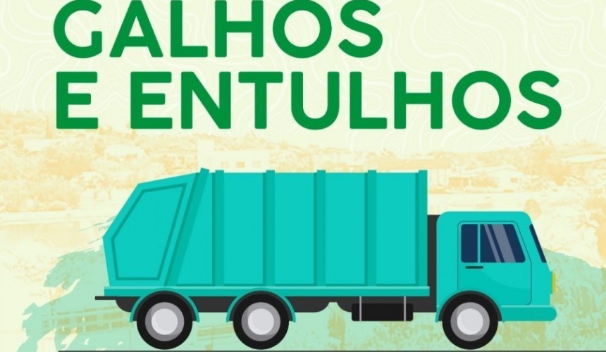 Tempo chuvoso interrompe serviço de coleta de galhos e entulhos em Capitão