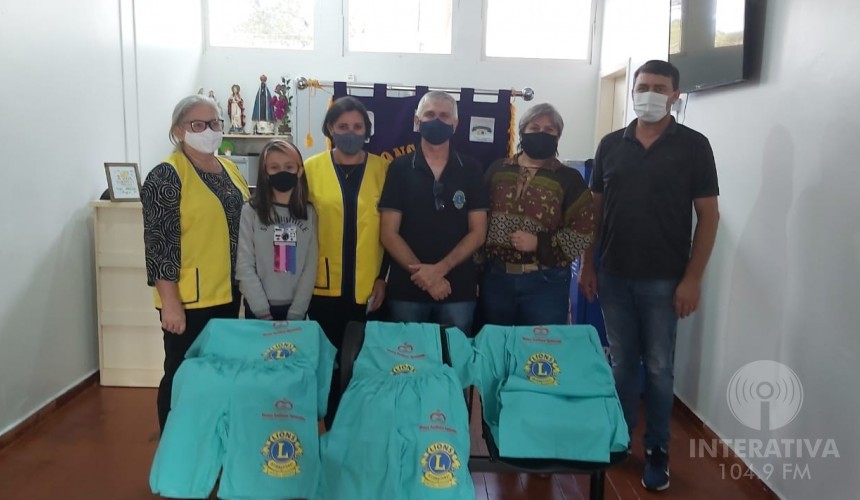 Lions Clube de Capitão faz doação de pijamas e camisolas ao Hospital Nossa Senhora Aparecida