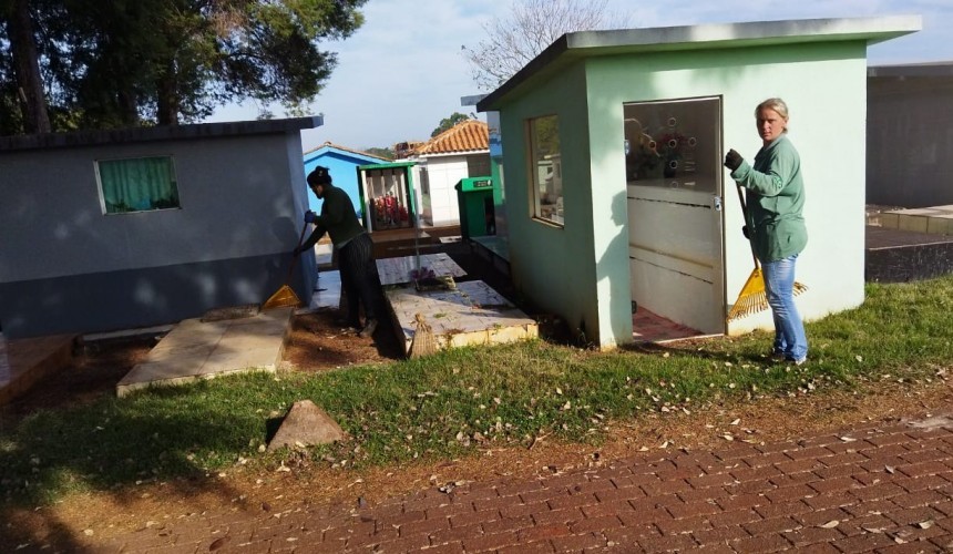 Secretaria de Meio Ambiente de Capitão fará limpeza no cemitério Municipal