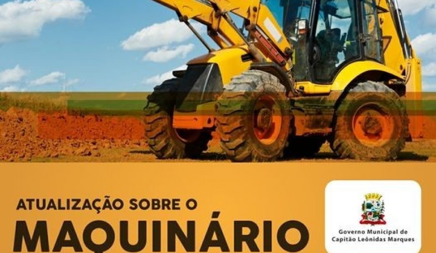 Transparência: Marquesienses podem ter acesso ao status dos maquinários do município
