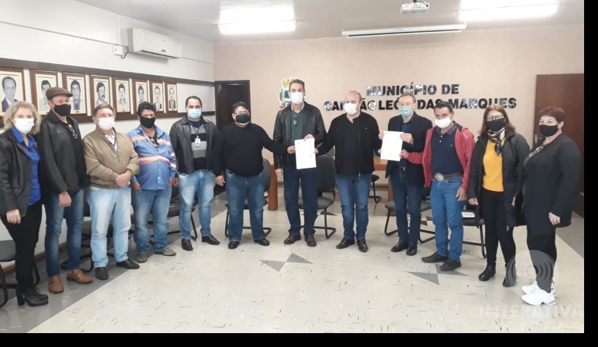 Deputados Enio Verri e Professor Lemos visitam Capitão e firmam estratégias para cobrar o retorno das obras da BR-163