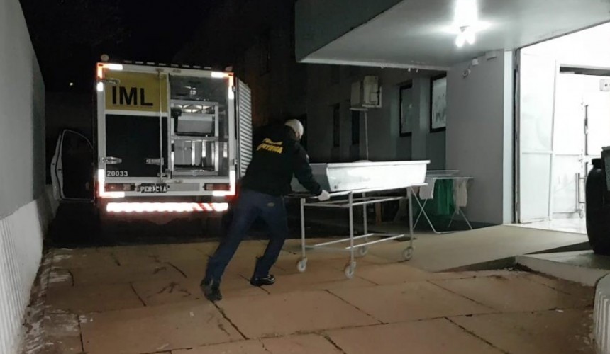 Deu entrada no IML corpo de mulher de 53 anos que se engasgou em Nova Aurora