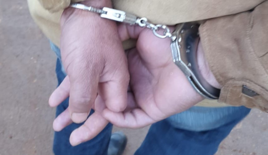 Homem é preso por lesão corporal em Santa Lúcia