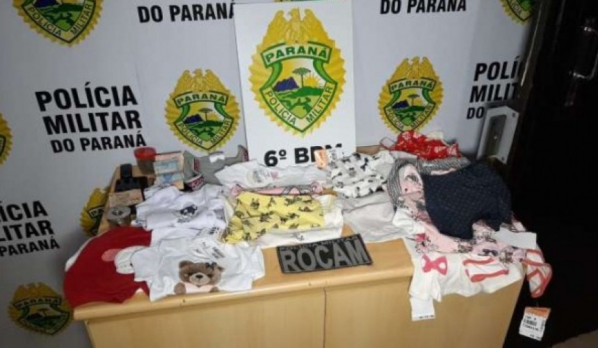 Três mulheres são levadas à delegacia após furto de roupas infantis em Cascavel