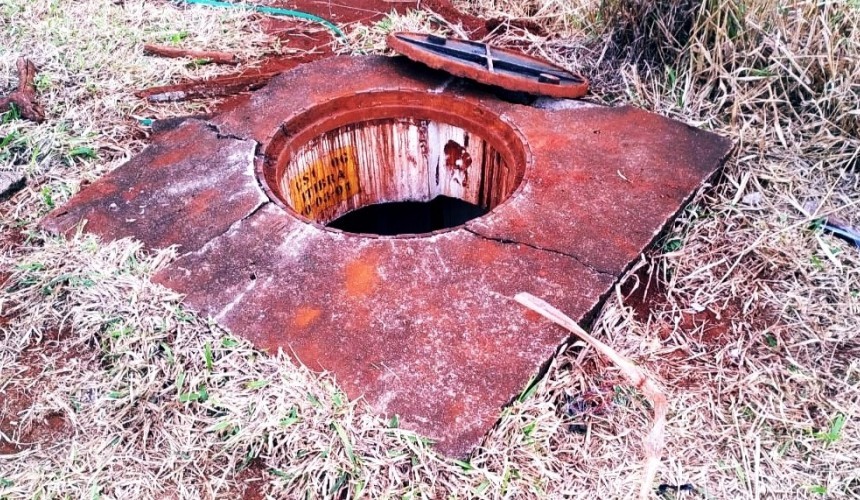 Fios de cobre da operadora Oi vem sendo furtados em Lindoeste