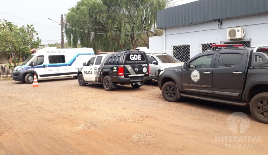 Presos da delegacia de Capitão são transferidos para a gestão do DEPEN; A carceragem será desativada