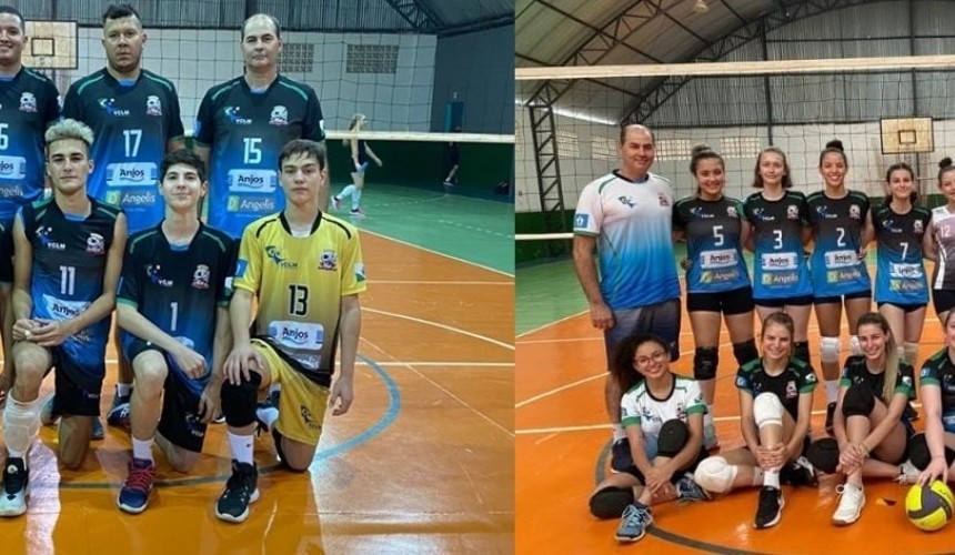Capitão recebeu municípios vizinhos para amistosos preparatórios de Voleibol