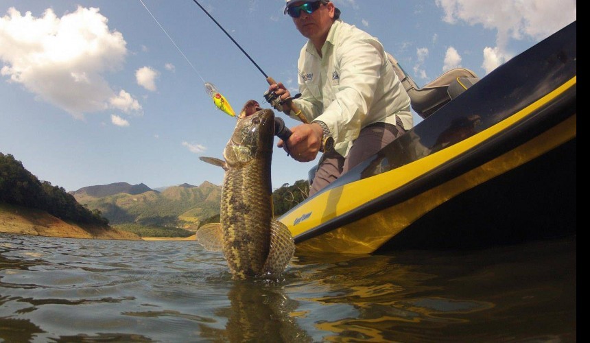 Pesca esportiva na Represa do Baixo Iguaçu vai incentivar turismo náutico em Capitão e região