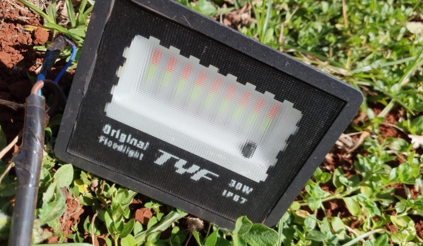 Seis refletores são furtados do pátio do CRAS de Capitão