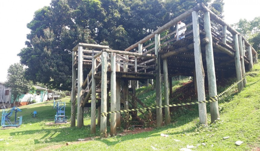 Capitão: Praça das Fontes é interditada para reforma