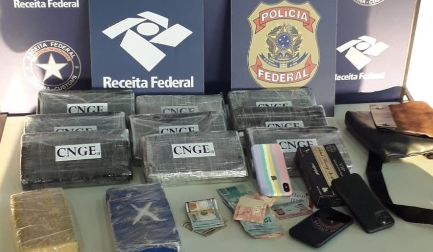 Paraguaios são detidos com 12 kg de cocaína na Ponte da Amizade