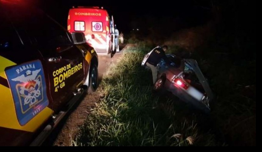 Irmãos ficam feridos, um deles em estado grave, em acidente na BR 163