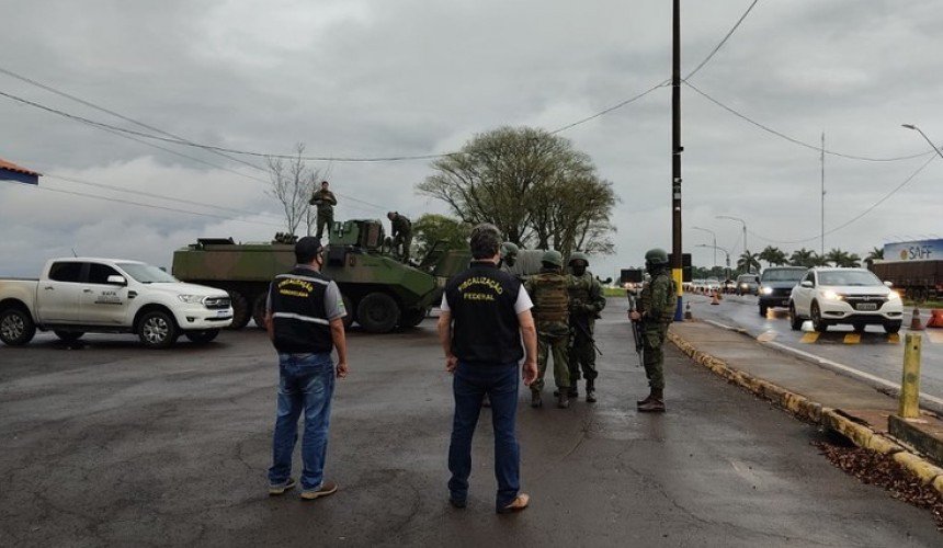 Mapa apreende produtos contrabandeados durante operação em Realeza e região
