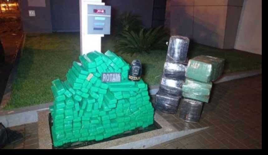 410,7 quilos de maconha são apreendidos em Toledo