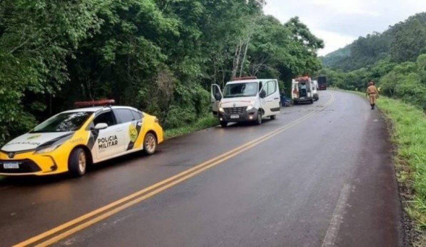 Rodovia entre Três Barras e Boa Vista faz nova vítima