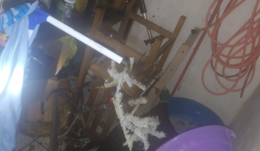 Incêndio em residência é registrado em Capitão