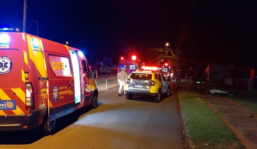 Inconformado com a separação, homem atropela a ex e mata o atual dela, em Toledo