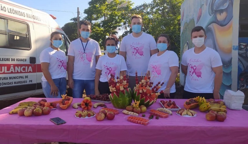 Caminhada de conscientização à saúde da mulher é realizada nos distritos de Capitão