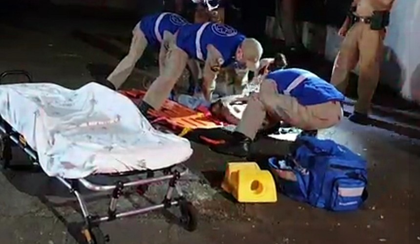 Ladrão sofre descarga elétrica e cai de poste ao tentar furtar fios, em Cascavel