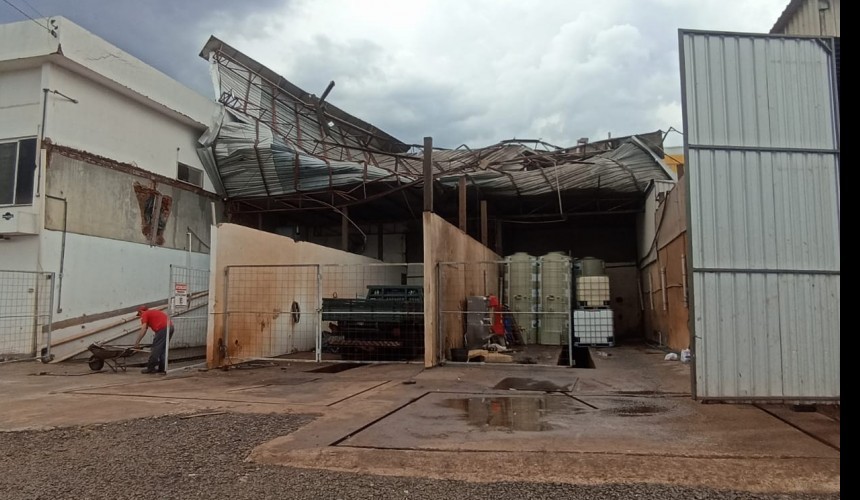 Capitão sofre novamente com fortes ventos e falta de energia elétrica