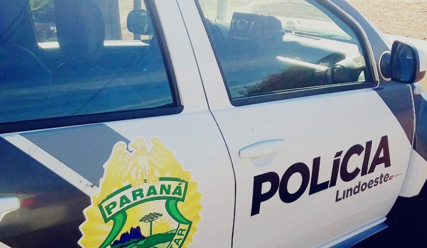 Veículo estacionado em frente à residência foi furtado no centro de Lindoeste