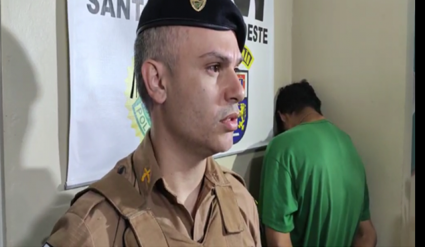 Envolvido em roubo e agressões a idosos é preso em Santa Tereza do Oeste