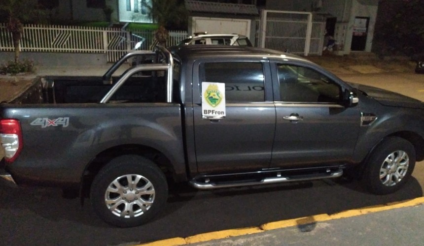 BPFRON recupera em Realeza-PR veículo furtado no Rio Grande do Sul