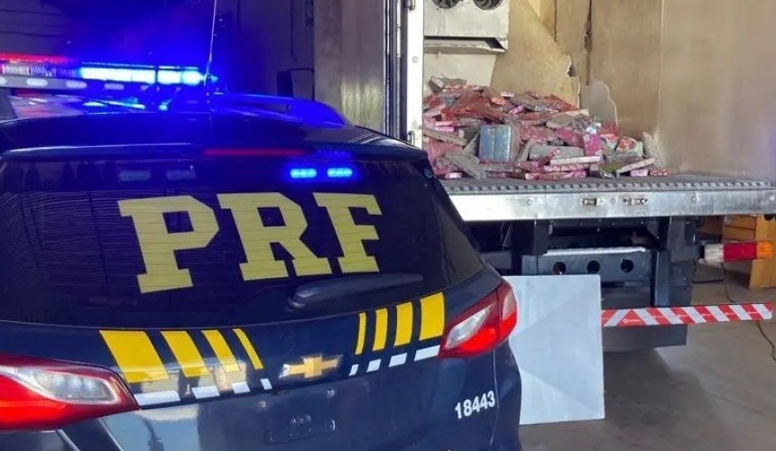 Mais de uma tonelada de maconha é apreendida em Maringá