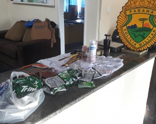 Policia Militar prende em flagrante homem suspeito de ser autor de vários furtos em Capitão