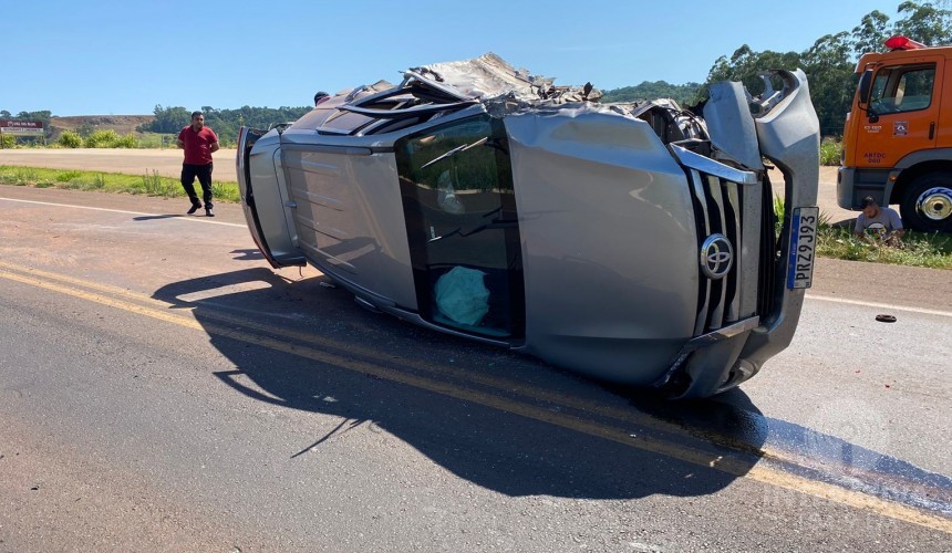 Acidente envolvendo cinco veículos foi registrado na BR 163 em Capitão